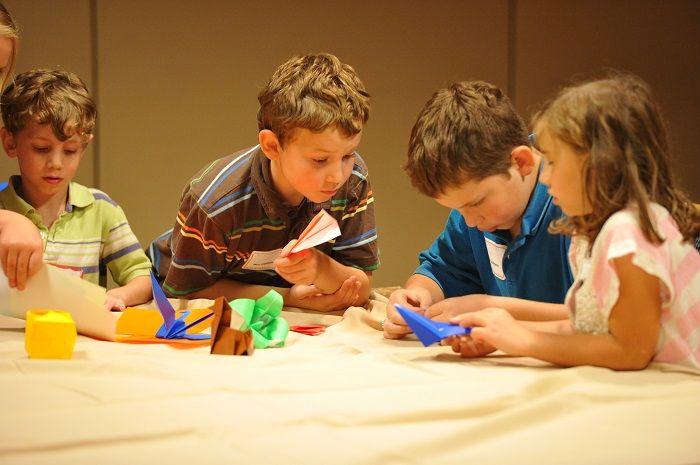 Origami voor kinderen van 4 - 5 jaar