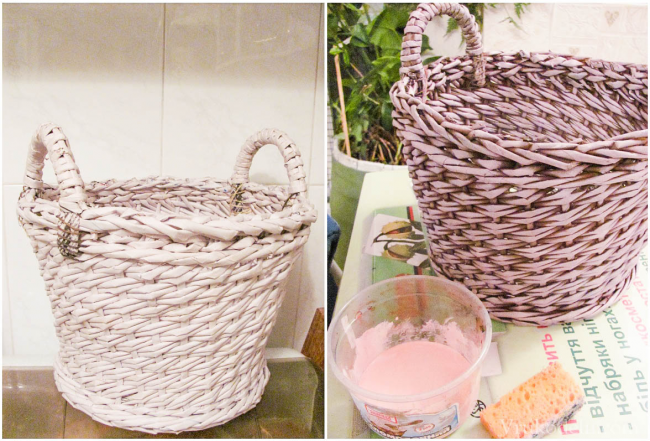 Wicker painting