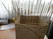 Weaving baskets and other interior items from newspaper tubes: master classes, video instructions