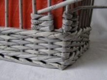 Weaving baskets and other interior items from newspaper tubes: master classes, video instructions