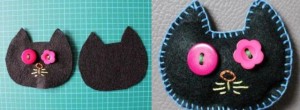 hoofd knutselen - katten
