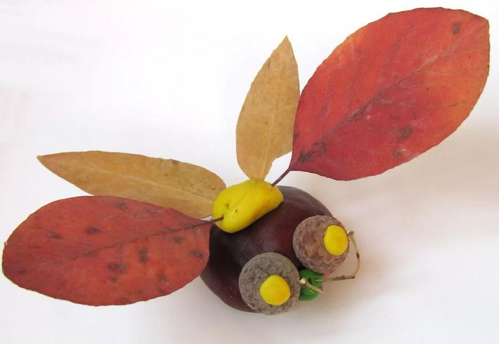 Направи си сам есенни занаяти от листа (всички нови артикули за детска градина и ученици) етап 40