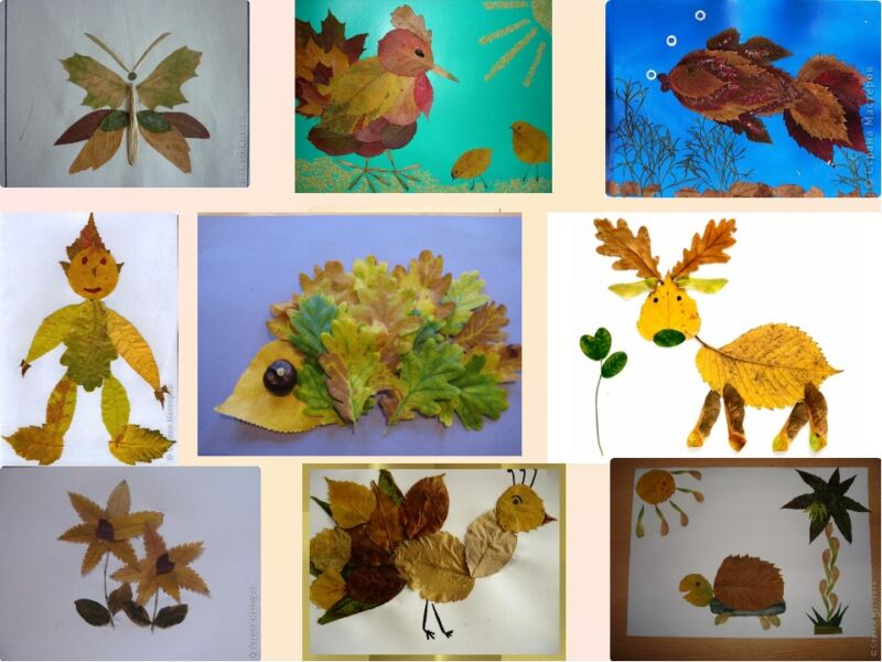 Направи си сам есенни занаяти от листа (всички нови артикули за деца в детска градина и училище) етап 15