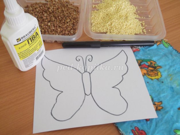 DIY приложения от естествени материали за детска градина