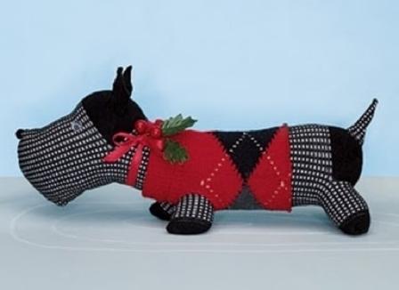 DIY sock crafts - dog
