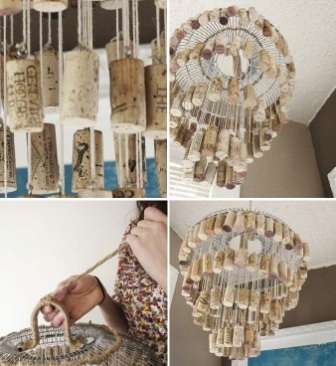 First you need to decide on the number of chandelier levels and the length of the threads. A typical fan grill has three baffles, so you can use it to make a chandelier. The threads are divided into three types, depending on the level.