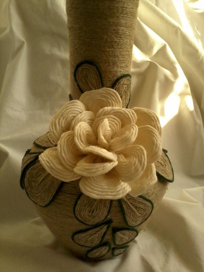 Twine crafts: original ideas and options for using threads to create crafts