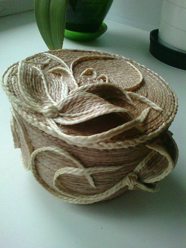 Twine crafts: original ideas and options for using threads to create crafts