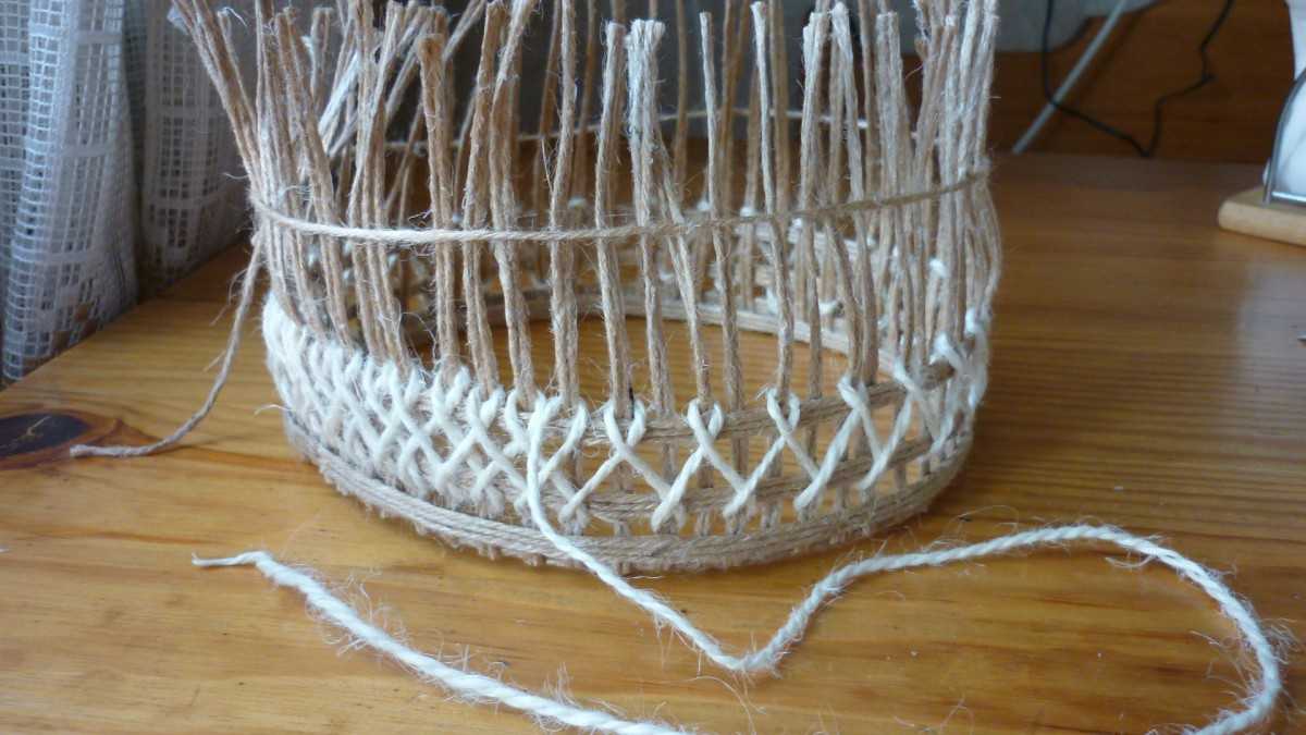 Twine crafts: original ideas and options for using threads to create crafts