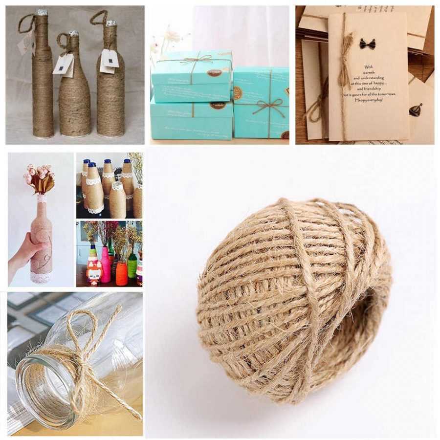 Twine crafts: original ideas and options for using threads to create crafts