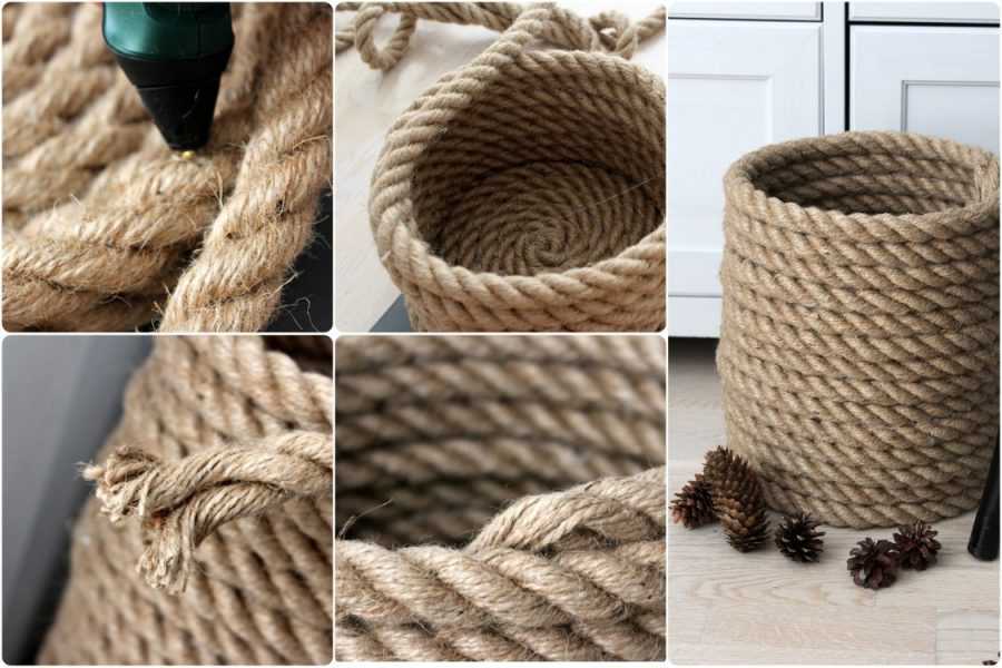 Twine crafts: original ideas and options for using threads to create crafts