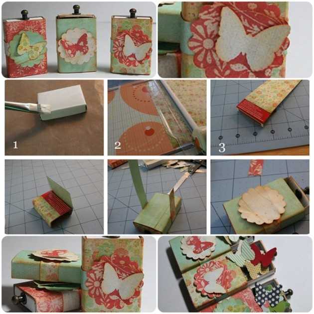 Rzemiosło z pudełek zapałek, rzemiosło z zapałek: zdjęcia kreatywnych pomysłów - mistrzowska klasa tworzenia prostych i złożonych rzemiosł własnymi rękami, jasne schematy