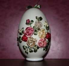 Занаяти от черупки от яйца: фотопримери на най -добрите произведения и описание на тяхното производство
