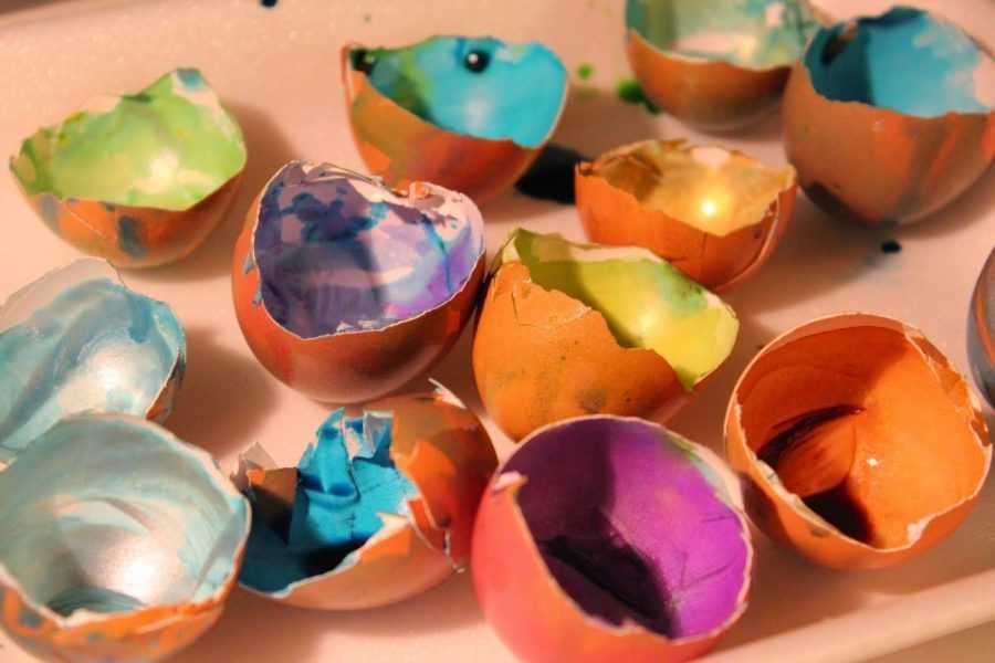 Eggshell crafts: photo examples of the best works and a description of their manufacture