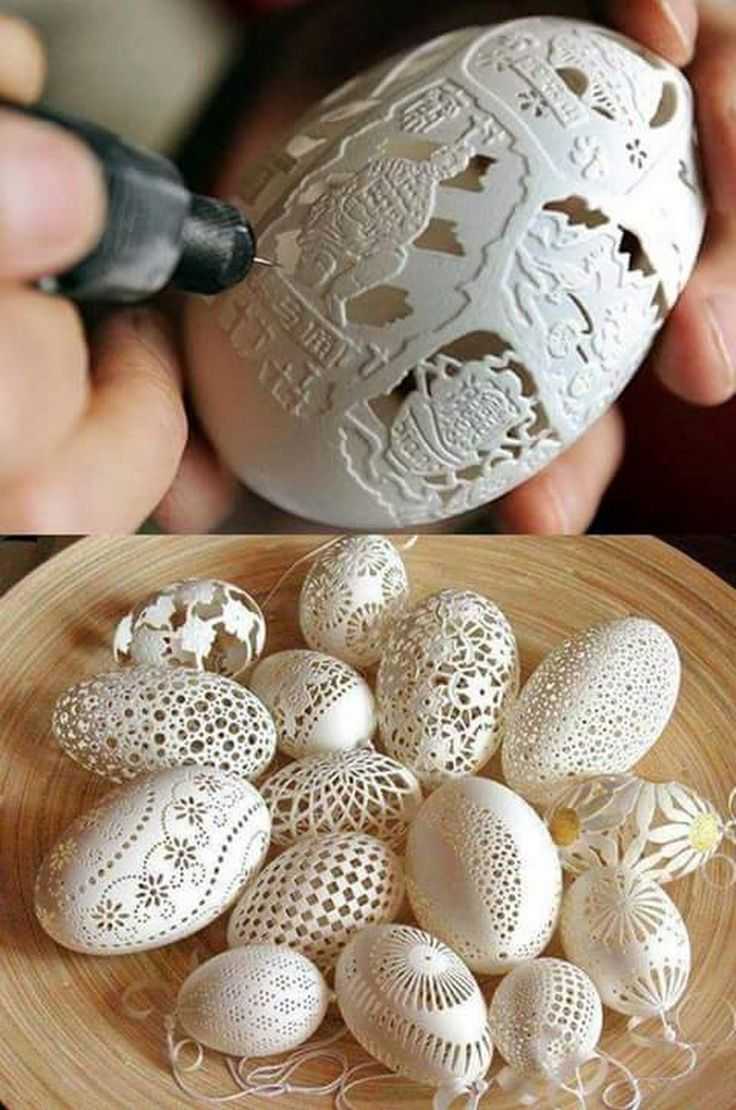 Eggshell crafts: photo examples of the best works and a description of their manufacture