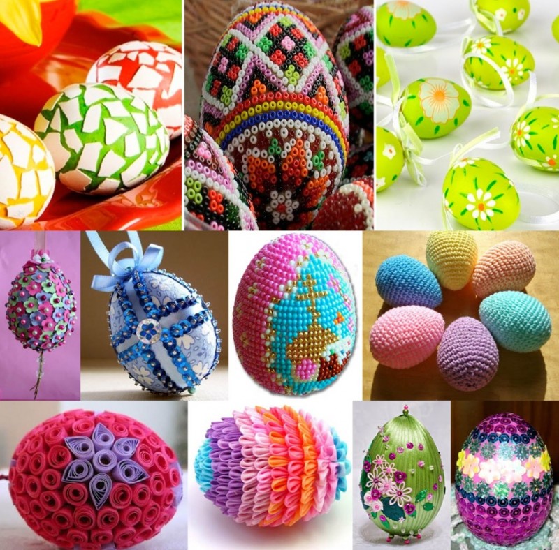 Eggshell crafts: photo examples of the best works and a description of their manufacture