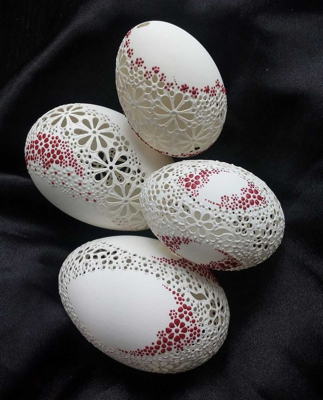 Eggshell crafts: photo examples of the best works and a description of their manufacture