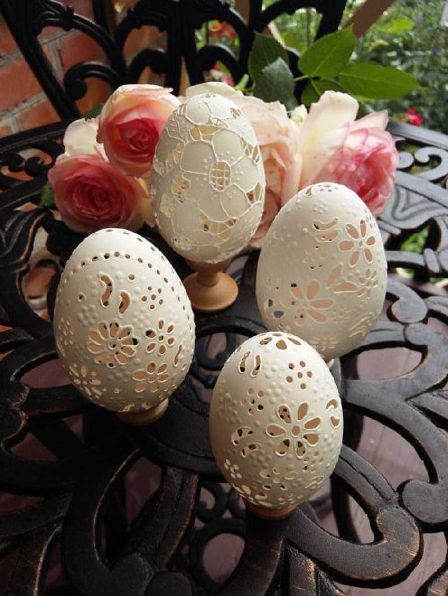 Eggshell crafts: photo examples of the best works and a description of their manufacture