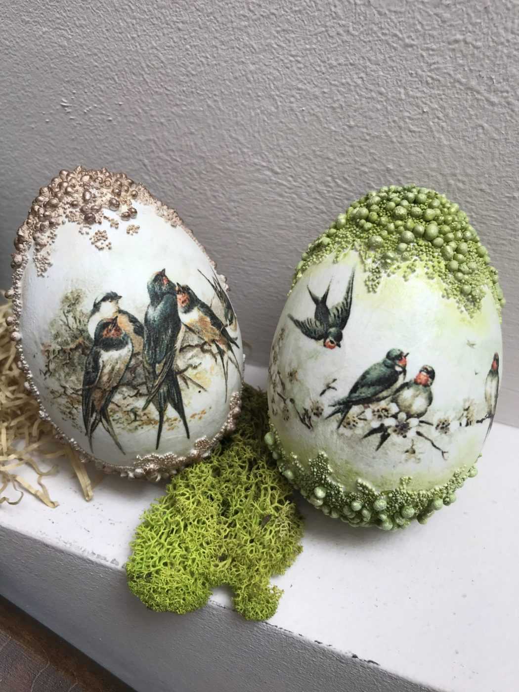 Eggshell crafts: photo examples of the best works and a description of their manufacture