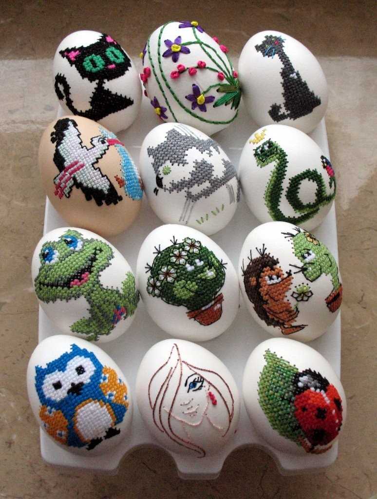 Eggshell crafts: photo examples of the best works and a description of their manufacture