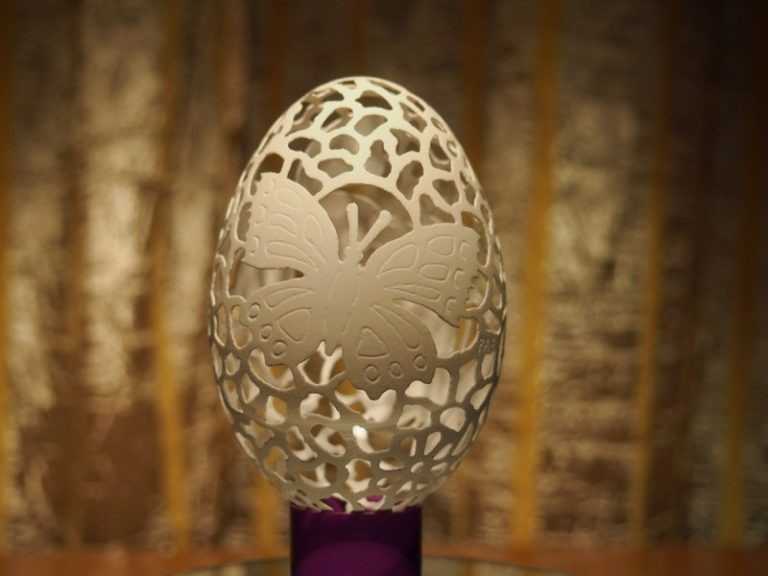 Eggshell crafts: photo examples of the best works and a description of their manufacture