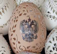 Eggshell crafts: photo examples of the best works and a description of their manufacture