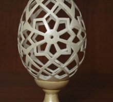 Eggshell crafts: photo examples of the best works and a description of their manufacture