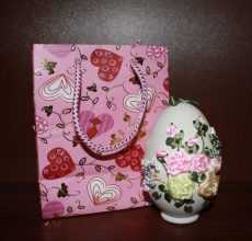 Eggshell crafts: photo examples of the best works and a description of their manufacture