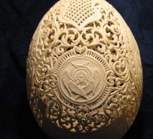 Eggshell crafts: photo examples of the best works and a description of their manufacture