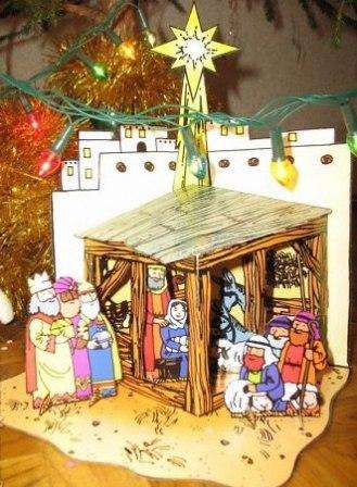 papier ambachten voor kerst