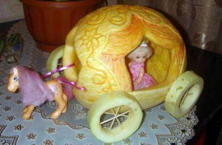 do-it-yourself pumpkin carriage