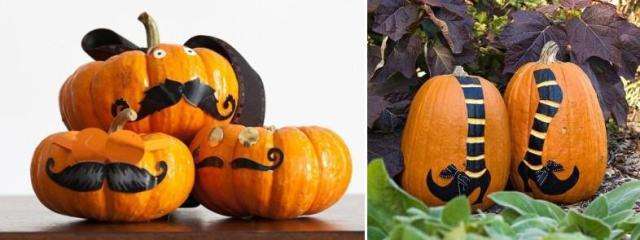 Pumpkin heroes of fairy tales and beasts