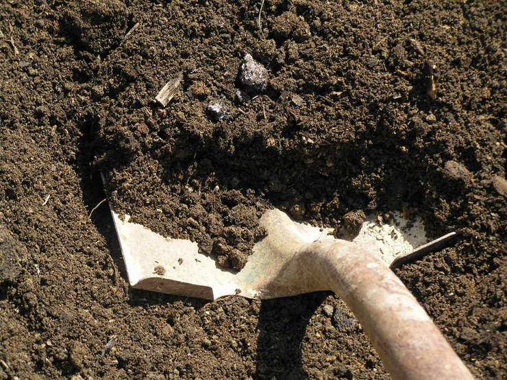 Digging is also necessary to introduce various dressings into the soil.