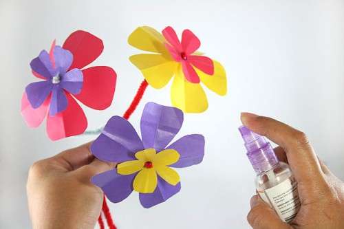 craft to school from colored paper