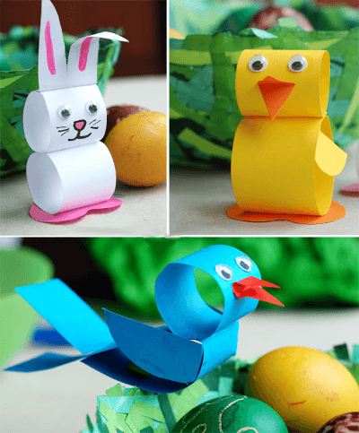 colored paper crafts