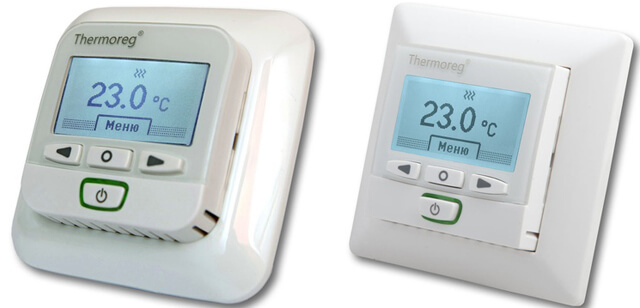 setting the thermostat for underfloor heating