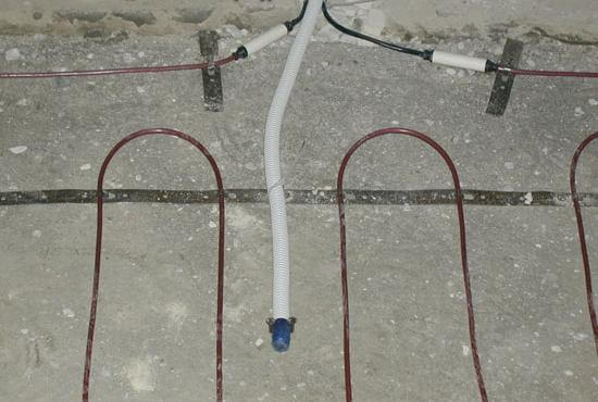 Corrugated thermal sensor