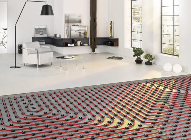 thermostat for underfloor heating