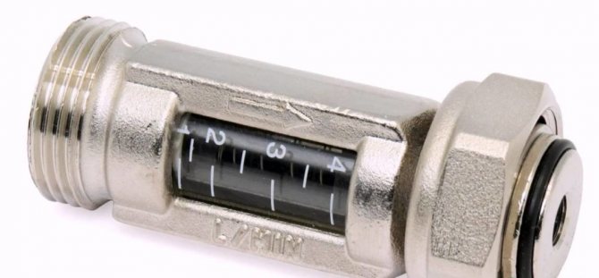 Adjustment of underfloor heating flow meters