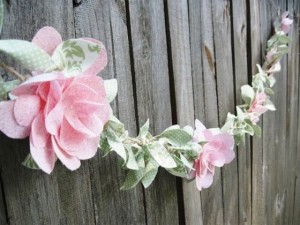 Master class on making: fabric flowers