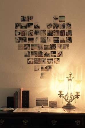 Jeśli zdecydujesz się po prostu przykleić swoje zdjęcia w kształcie serca na ścianie, pamiętaj, że z czasem zanikają. Innym sposobem ich ochrony jest laminowanie.