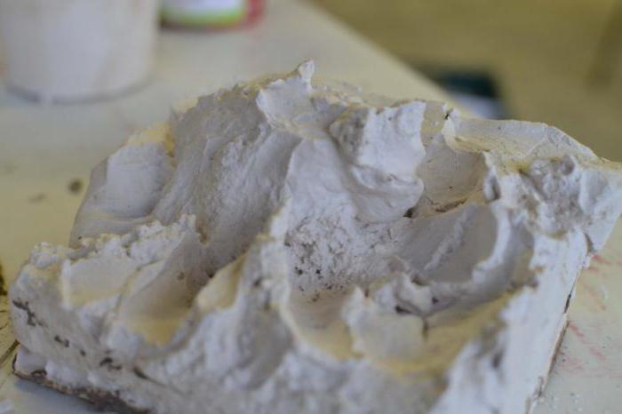 hoe maak je met je eigen handen een sculptuur van gips