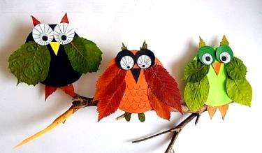 what crafts to make from autumn leaves