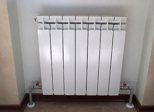 how to properly connect heating radiators in an apartment