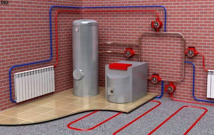 Do-it-yourself warm water floor from a gas boiler in the house: diagrams, calculations and step-by-step installation