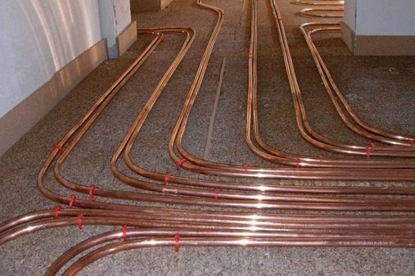 Copper pipes