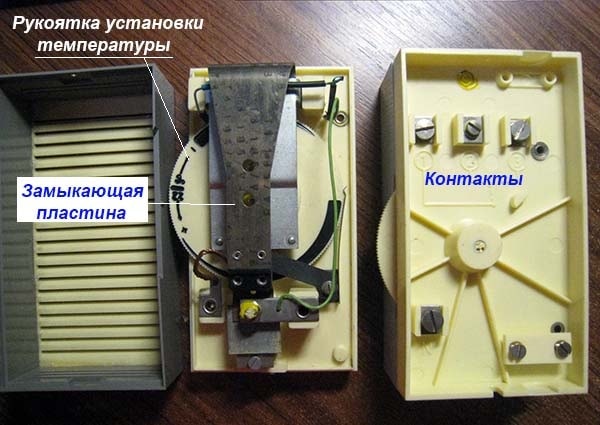 Konstrukcja termostatu mechanicznego