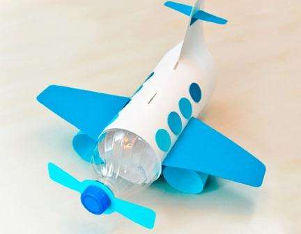 Pomysły na samoloty z plastikowych butelek