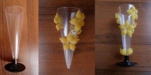 Een vaas maken van pasta
