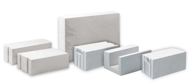 All the advantages of aerated concrete blocks